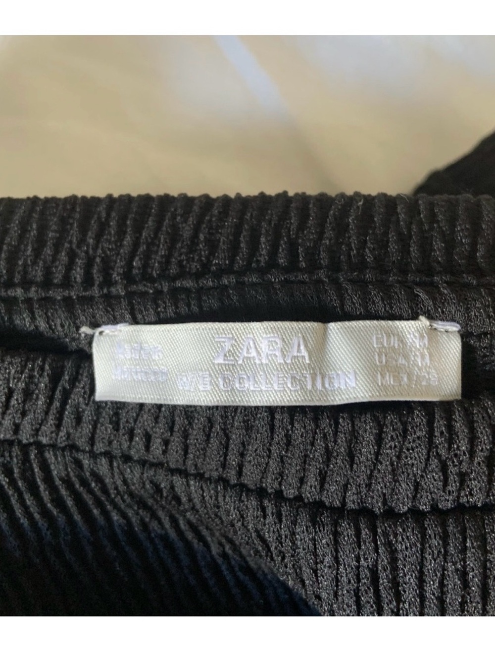 Zara black dress